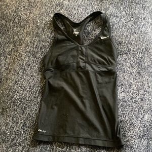 Mike Dry fit workout tank with built in bra